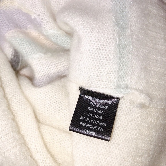 NWT 360 CASHMERE Pullover Cashmere Sweater NWT - Picture 9 of 9